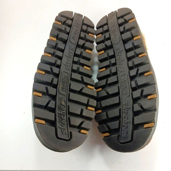 Skechers Fortress Clog/Slipper Suede Faux Fur Lined Chunky Women's 7.5.......... - Picture 10 of 11